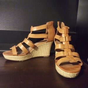 Strappy Wedges